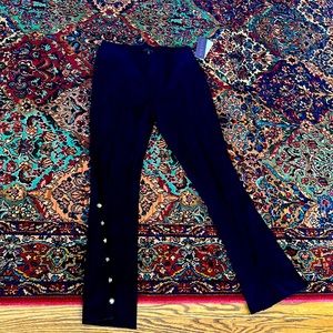 Hale Bob black flared pant
